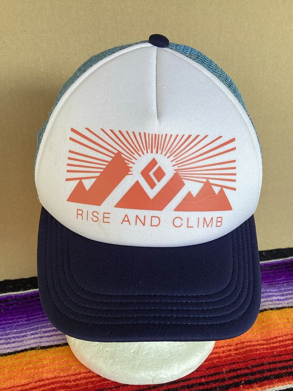 Black Diamond rise and climb SnapBack Trucker Hat